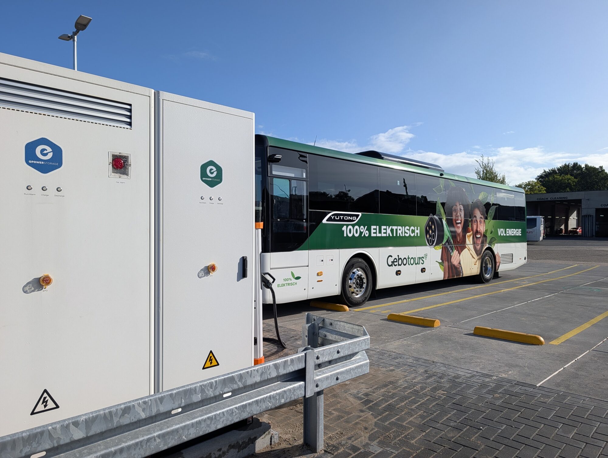 Gebo Tours – Smart Grid voor laadplein EMS en winnen van groene ERE
